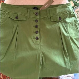 J. Crew Pleated Front Khaki Pants